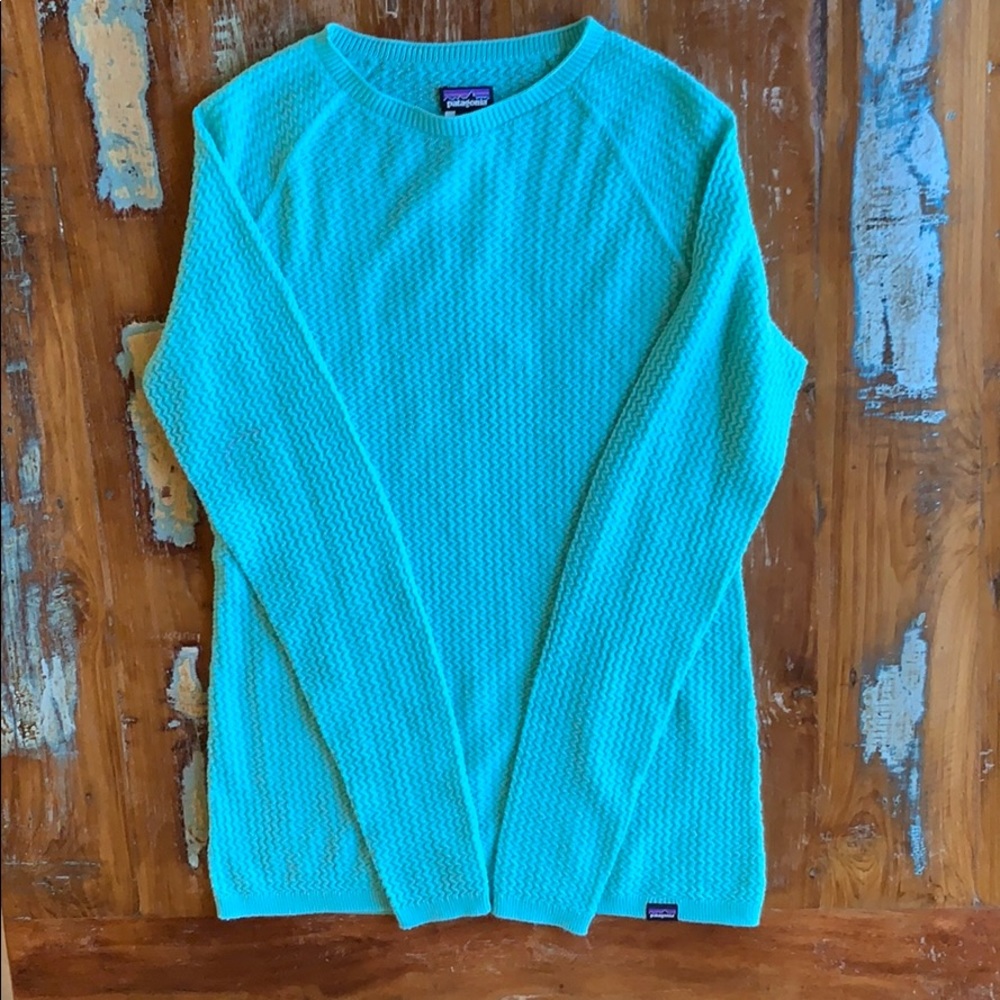 Teal Patagonia fleece